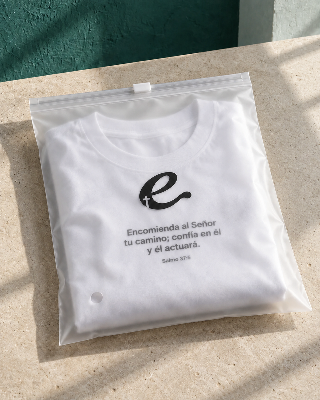 Remera Oversize "Encomienda al señor tu camino"