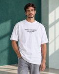 Remera Oversize "El señor es mi pastor,nada me falta"